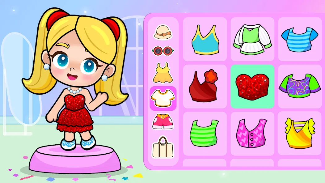 Kids Town: Dress up, Fun Learn screenshot 2