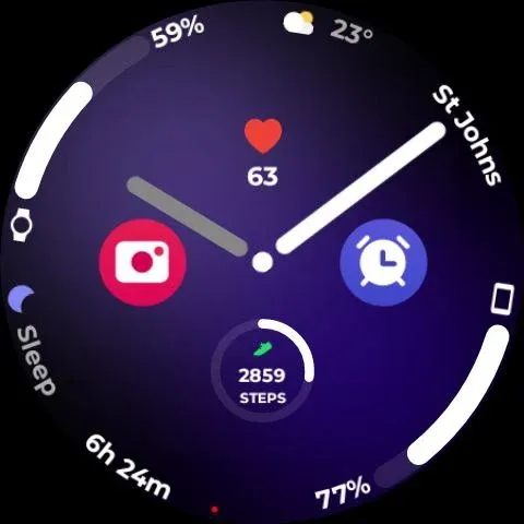 Night ver 76 - watch face screenshot 22