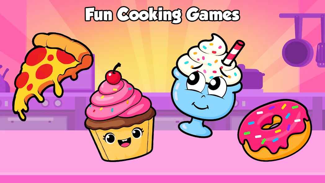 Kids Cooking Games For 2-5 screenshot 1