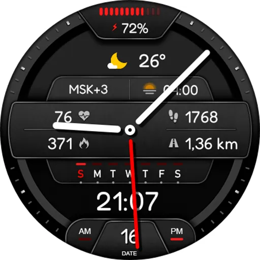 Hybrid Epaloxy Watch Face screenshot 10