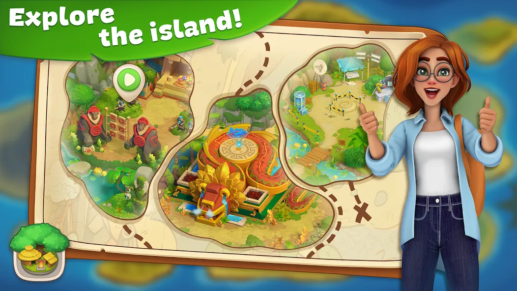 Cradle of Maya: Match 3 game screenshot 23