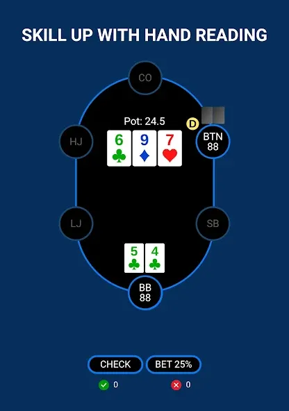 Poker Trainer - Learn poker screenshot 10