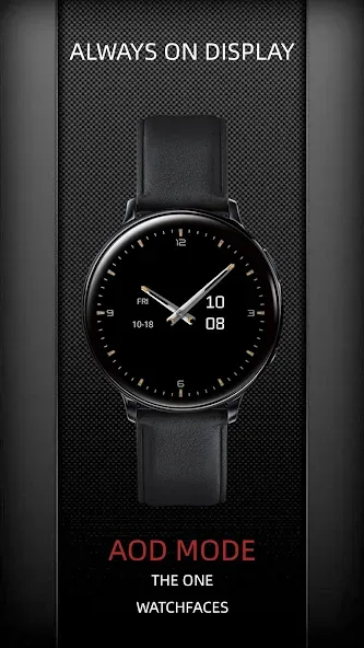 Simple Blue ZKin Watch screenshot 3
