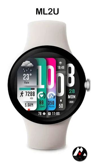 ML2U 250 Watch Face screenshot 3