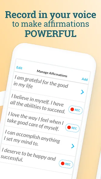 ThinkUp - Daily Affirmations screenshot 3
