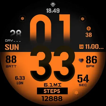 ML2U 152 Watch Face screenshot 27