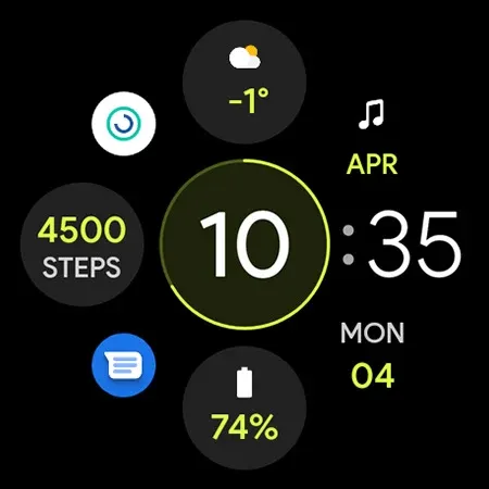 OS 3 Digital: Watch face screenshot 11