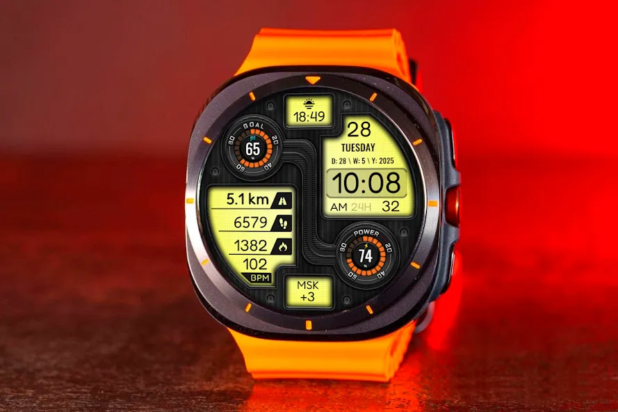 DIGI LUGATON WS23 Watch face screenshot 3