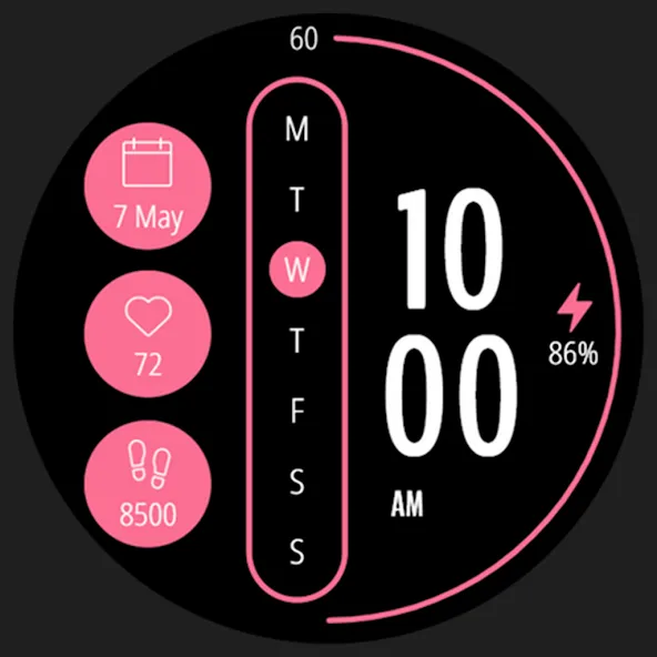 Simplex Watch Face screenshot 23