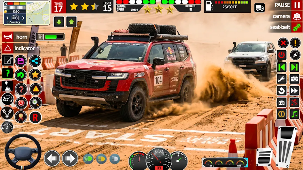 SUV Offroad 4x4 Jeep Game 3d screenshot 6