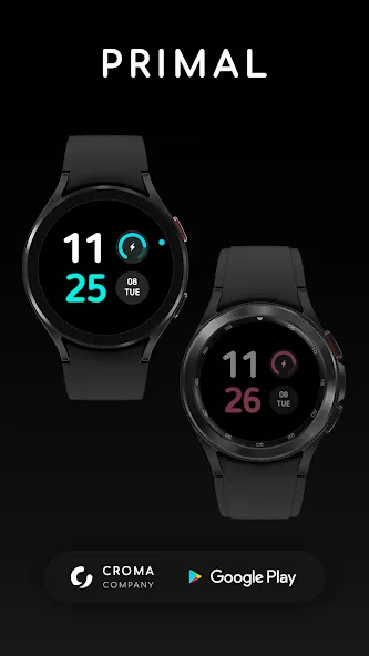 Primal Watch Face for Wear OS screenshot 2