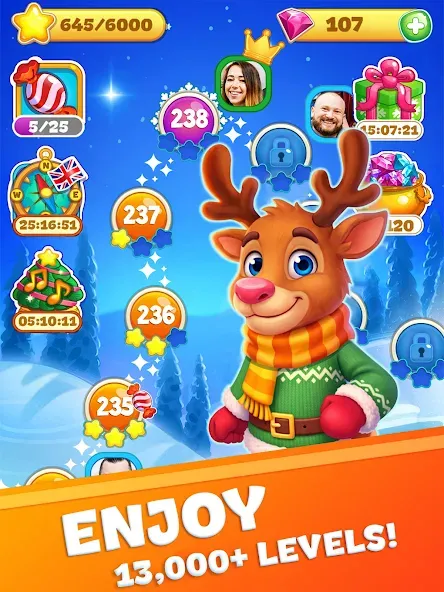 Christmas Sweeper 3 - Match 3 screenshot 16