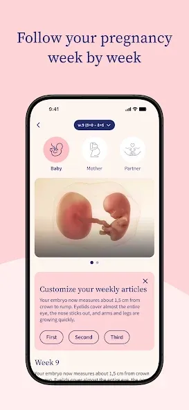 Preglife - Pregnancy Tracker screenshot 3