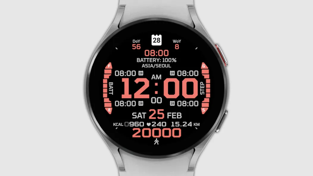 IWF AllNew DIGI II watch face screenshot 7