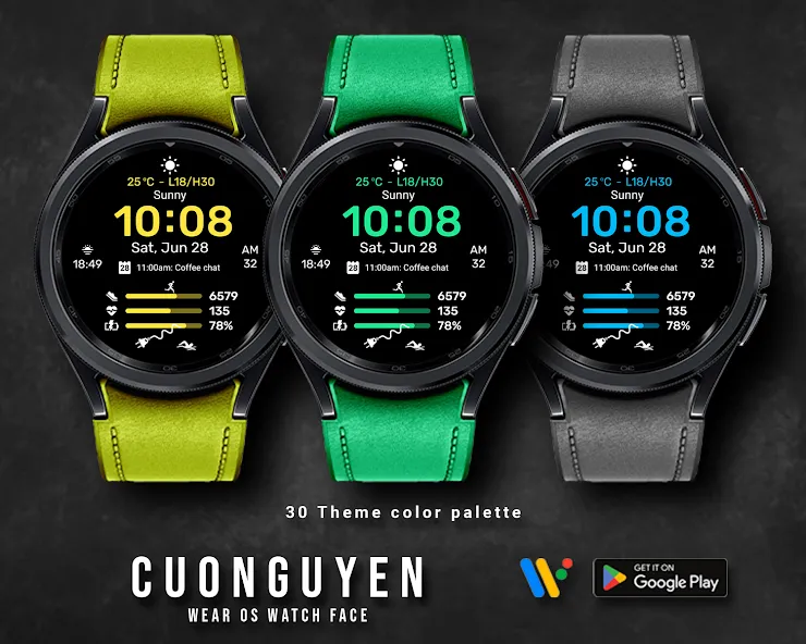 Watch face CNW-38 screenshot 1