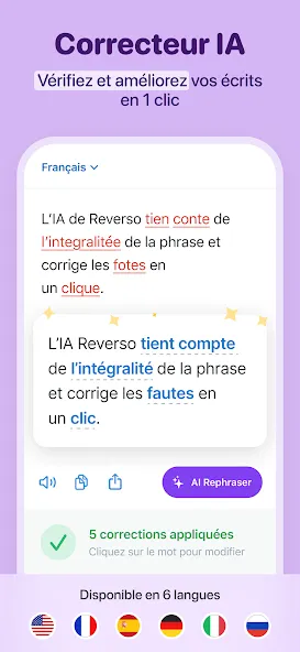 Reverso - Traduire & Apprendre screenshot 5
