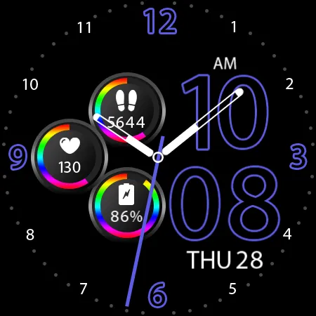 Key050 Analog Watch Face screenshot 25