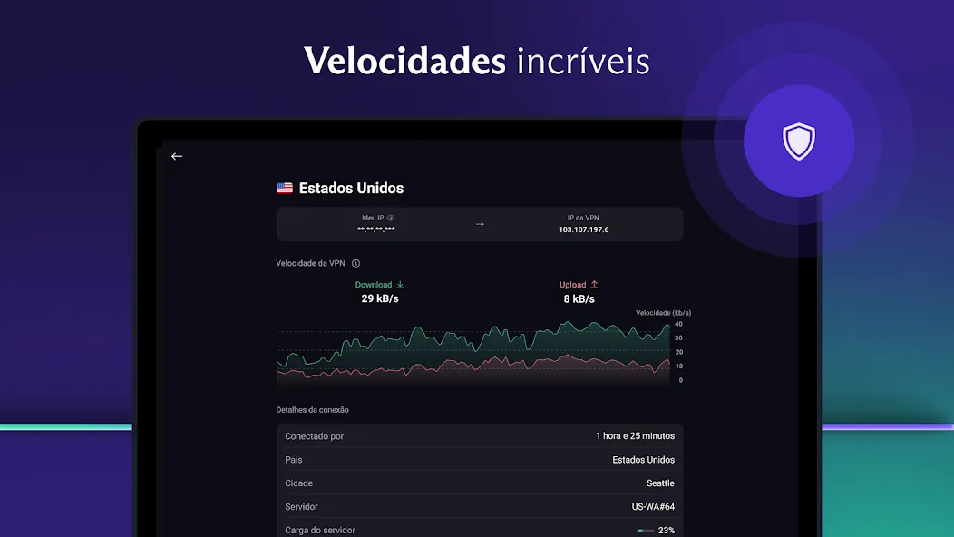 Proton VPN: Rápida e segura screenshot 20