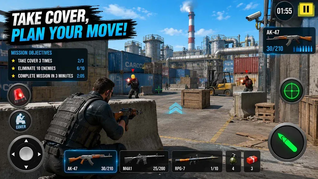 FPS Shooter auf dem Motorrad screenshot 3