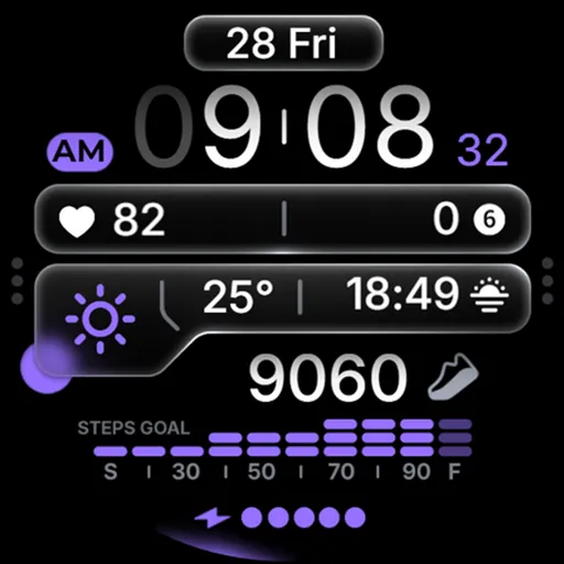 OMG 426 - Digital Watch Face screenshot 28