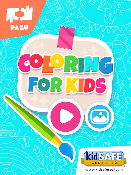 Coloring games for toddlers screenshot 6