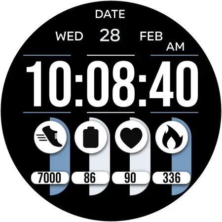 Pill Dial - Watch face screenshot 12