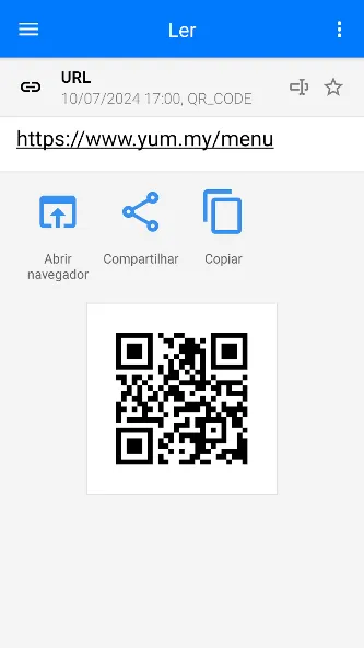 Scanner de QR Código de Barras screenshot 5