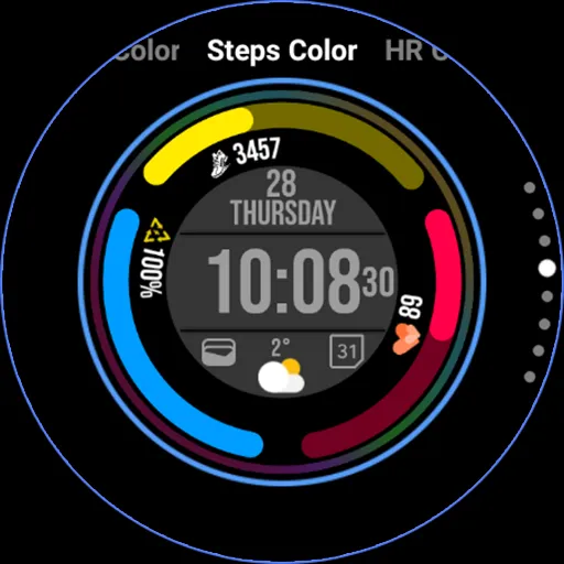 Digital Watch Face MB380 screenshot 30
