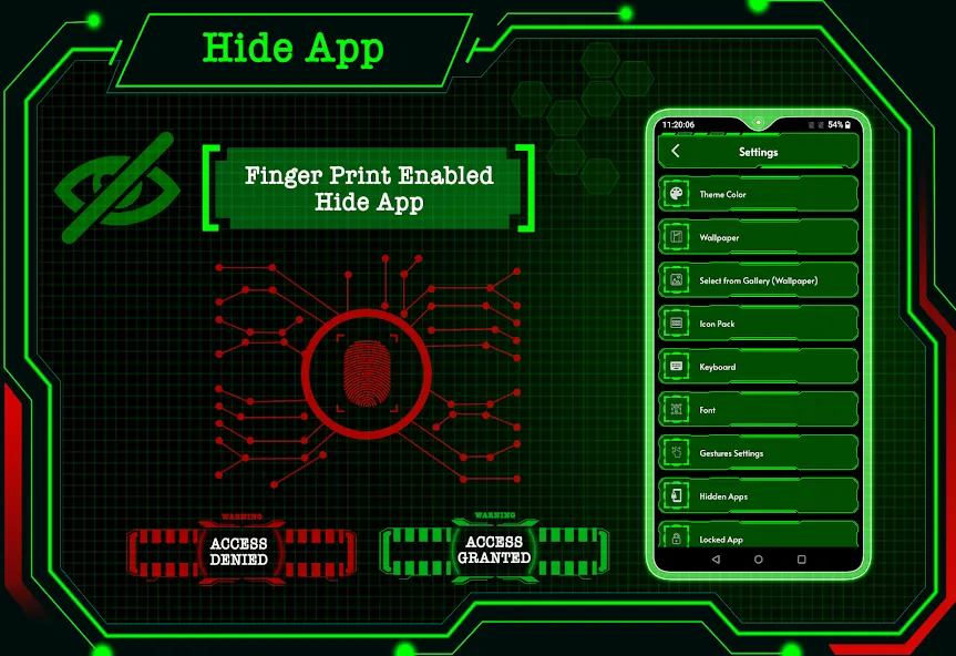 Strip Hi-tech Launcher 2025 screenshot 5