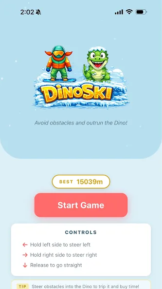 DinoSki screenshot 4