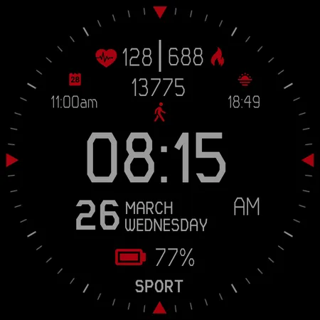 Peak Activity Watch Face screenshot 12