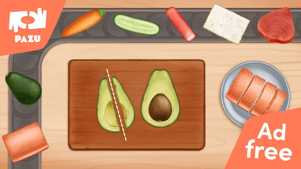 Sushi Maker Spiele für Kinder screenshot 2