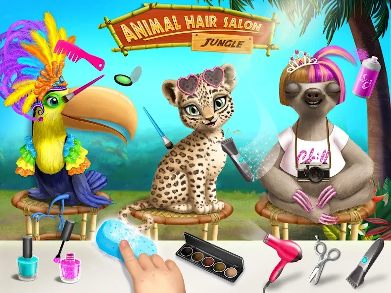 Jungle Animal Hair Salon screenshot 10