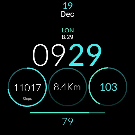 CC Clean 07 Watch Face screenshot 9