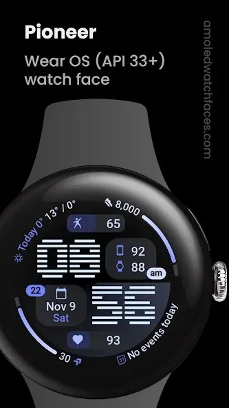 Pioneer Watch Face screenshot 1
