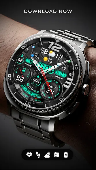 PER32 Ultra Hybrid Watch Face screenshot 7