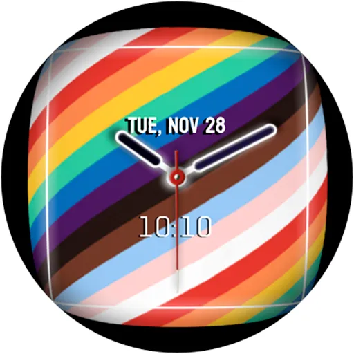 Pride Rainbow Love Watch Face screenshot 18