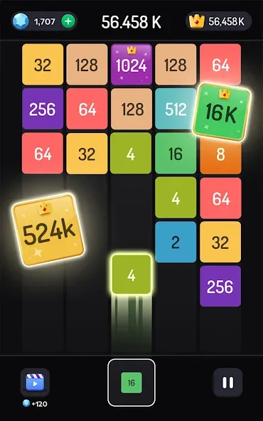 2048 Fusionar Bloques Juego screenshot 9