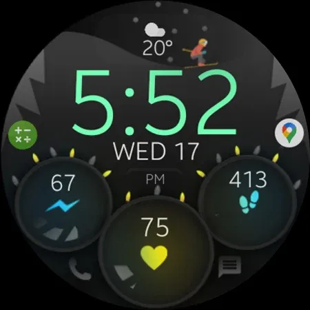 Christmas animated watch face screenshot 10