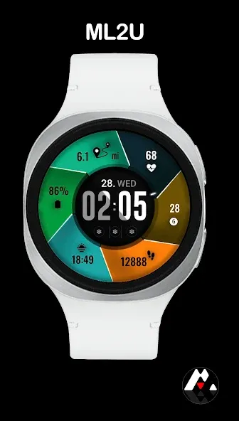 ML2U 95 Watch Face screenshot 3