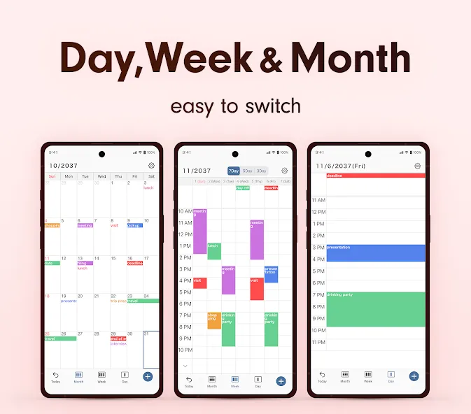 Simple Calendar - easy planner screenshot 5