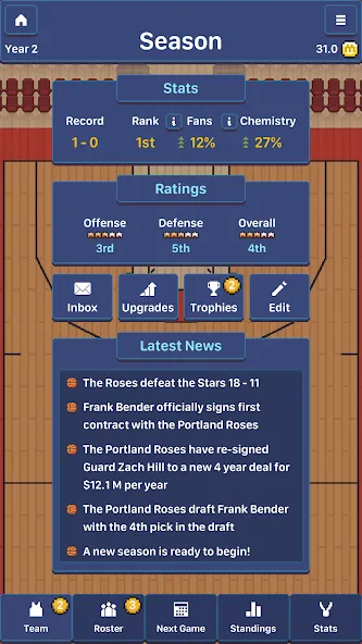 Hoop League Tactics screenshot 6