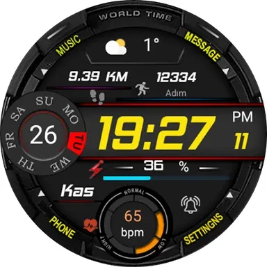 FSW274 Digital Watchface screenshot 16