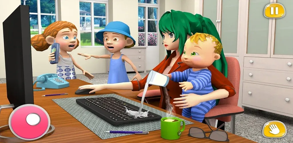 Virtual Family Life simulator screenshot 1