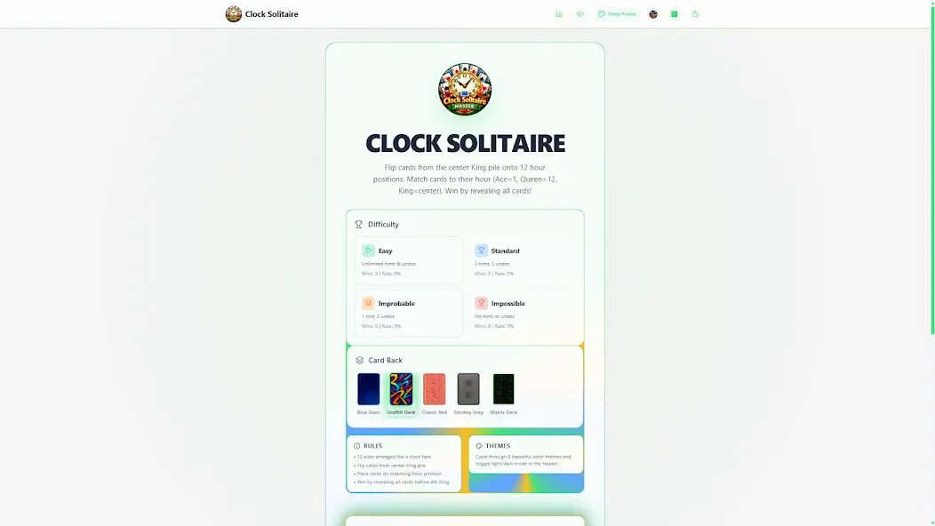 Clock Solitaire Master Offline screenshot 30