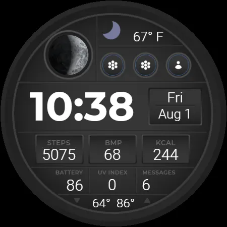 SWF Digital Mastery Watch face screenshot 10