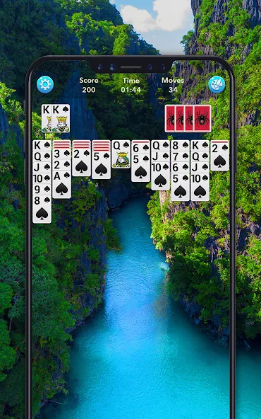 Spider Solitaire: Word Games screenshot 14