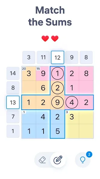 Number Sums - Numbers Game screenshot 1