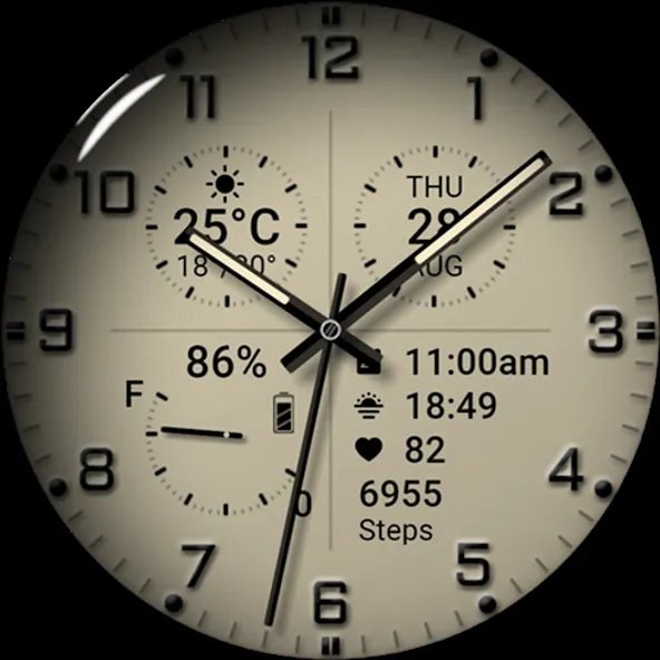 Watch face 10h08.com #68 screenshot 30