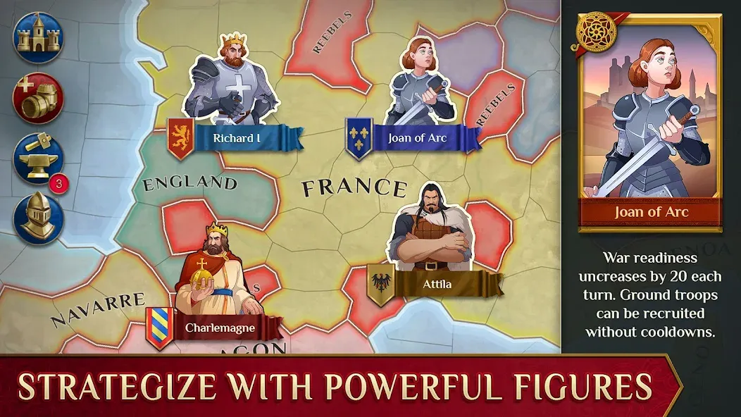 Timelines: Medieval War TBS screenshot 5